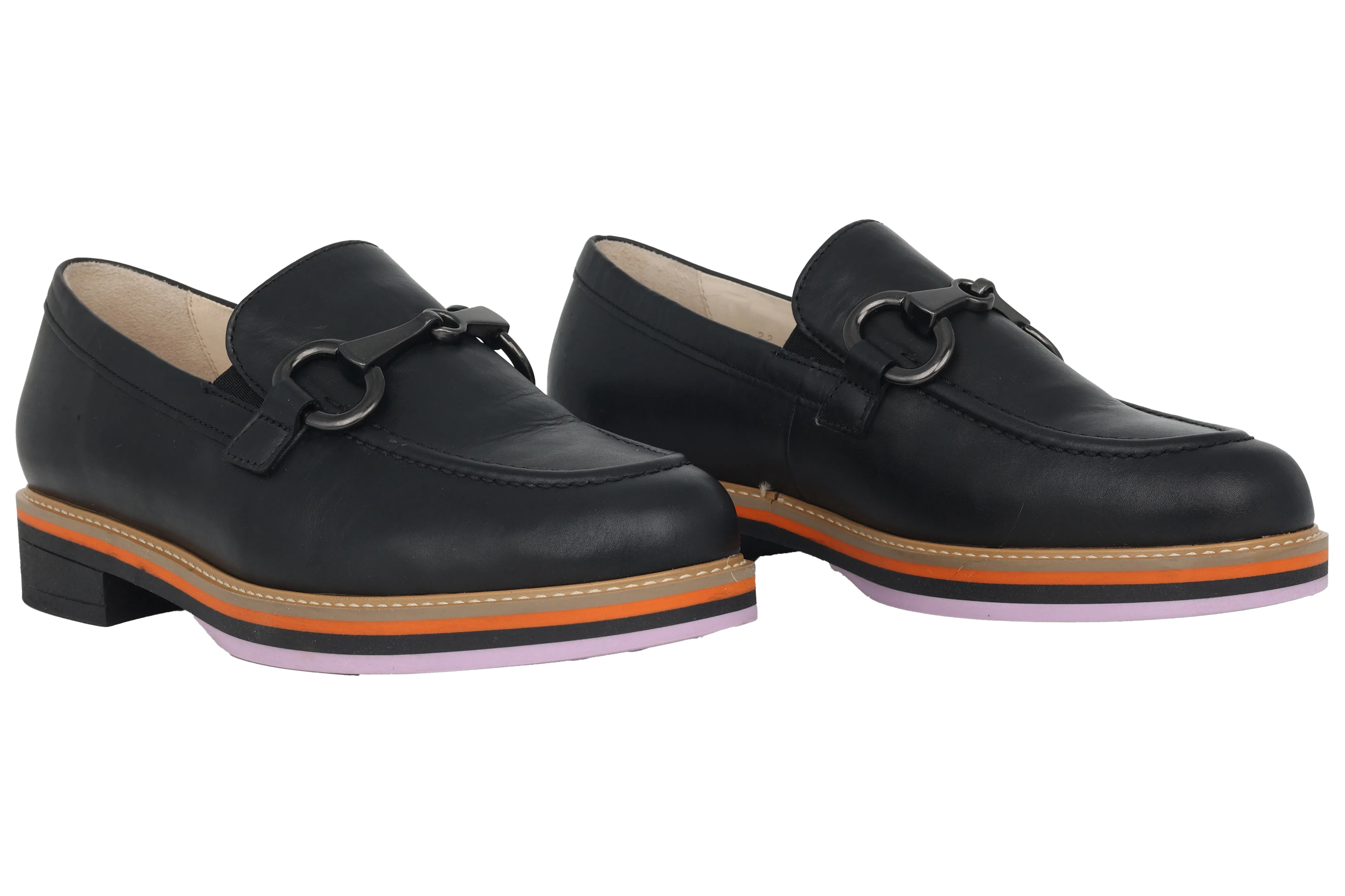 '22.461.57' women's loafer - Black