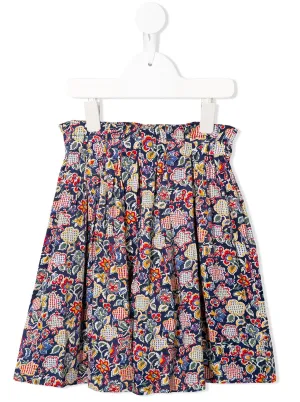 [6y] Bonpoint Morgan Liberty Print Skirt NWOT