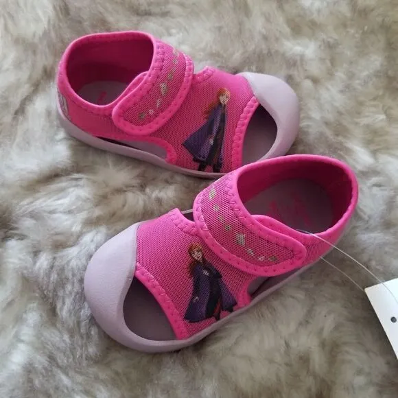 ADIDAS AltaVenture I Disney Frozen Anna Toddler Girls Sandals Pink Size 6 NEW