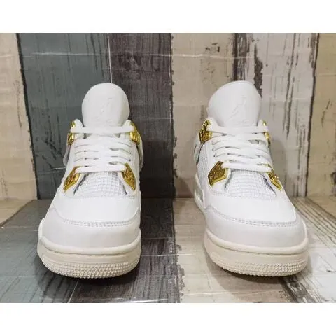 Air Jordan 4 G5 quality Metallic Gold Nike
