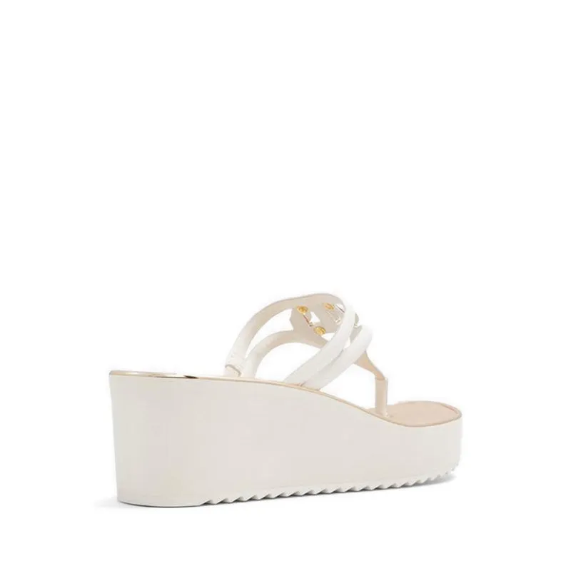 Albobrenna Beach Sandals - White