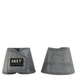 Anky Stormy weather lizard metallic overreach boots