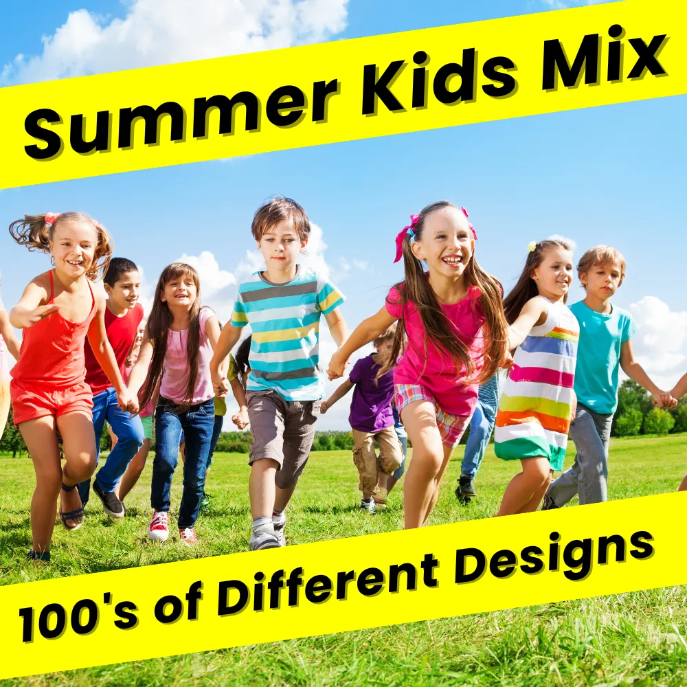 Assorted Kids Spring/ Summer Clothing Samples – "One-Off Designs" Parcel of 100
