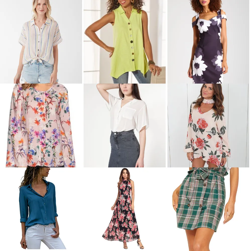 Assorted Spring/ Summer Clothing Samples – "One-Off Designs" Parcel of 100