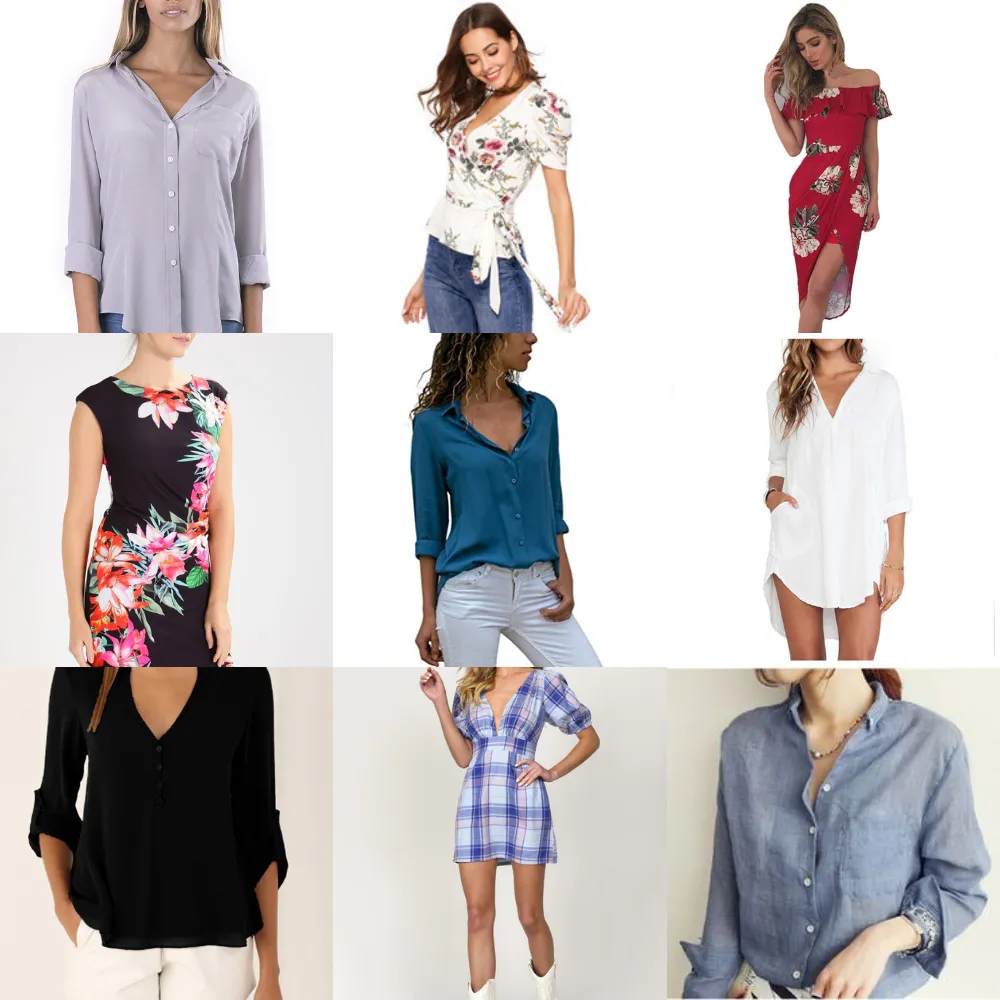 Assorted Spring/ Summer Clothing Samples – "One-Off Designs" Parcel of 100