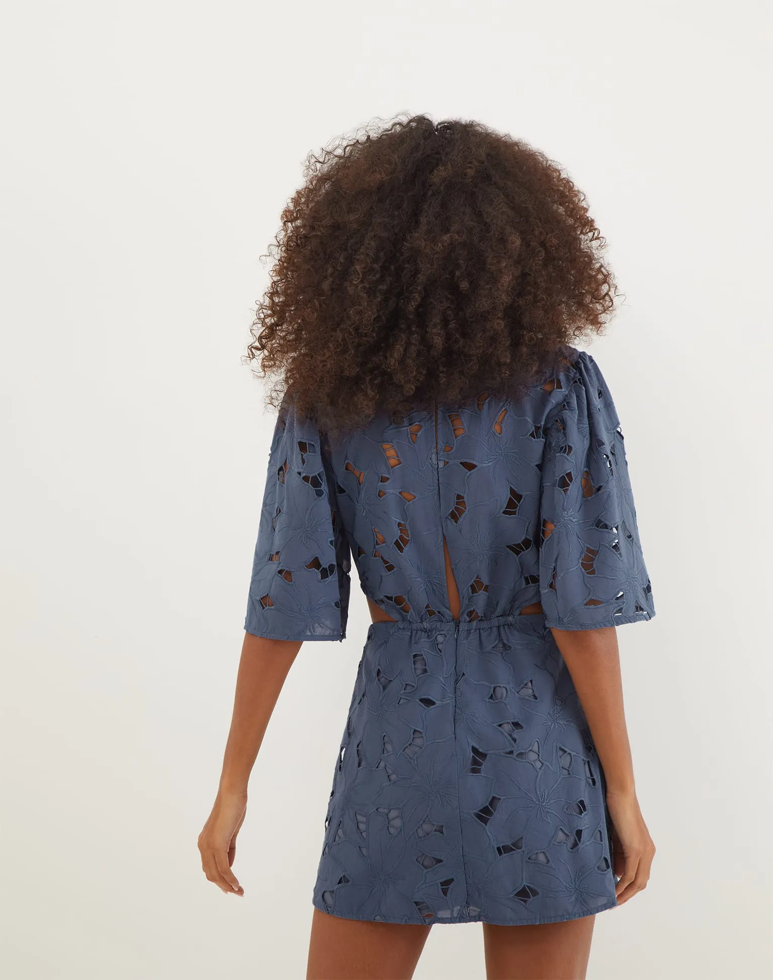 Babi Short Dress - Bayside