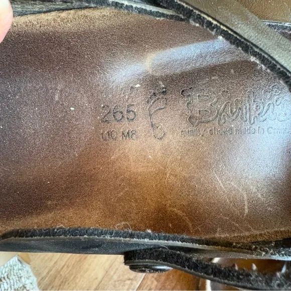 Birkenstock Birkis black criss cross strap mule clogs size 41/ 10