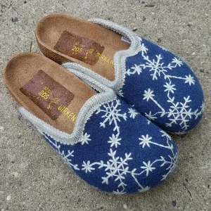 Birkenstock Wool Snowflake Clogs