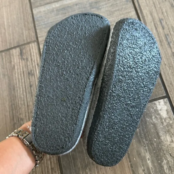 Birkenstock Zermatt Kids Shearling Wool Felt clogs size 12c