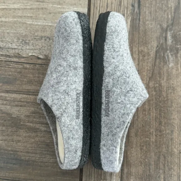 Birkenstock Zermatt Kids Shearling Wool Felt clogs size 12c