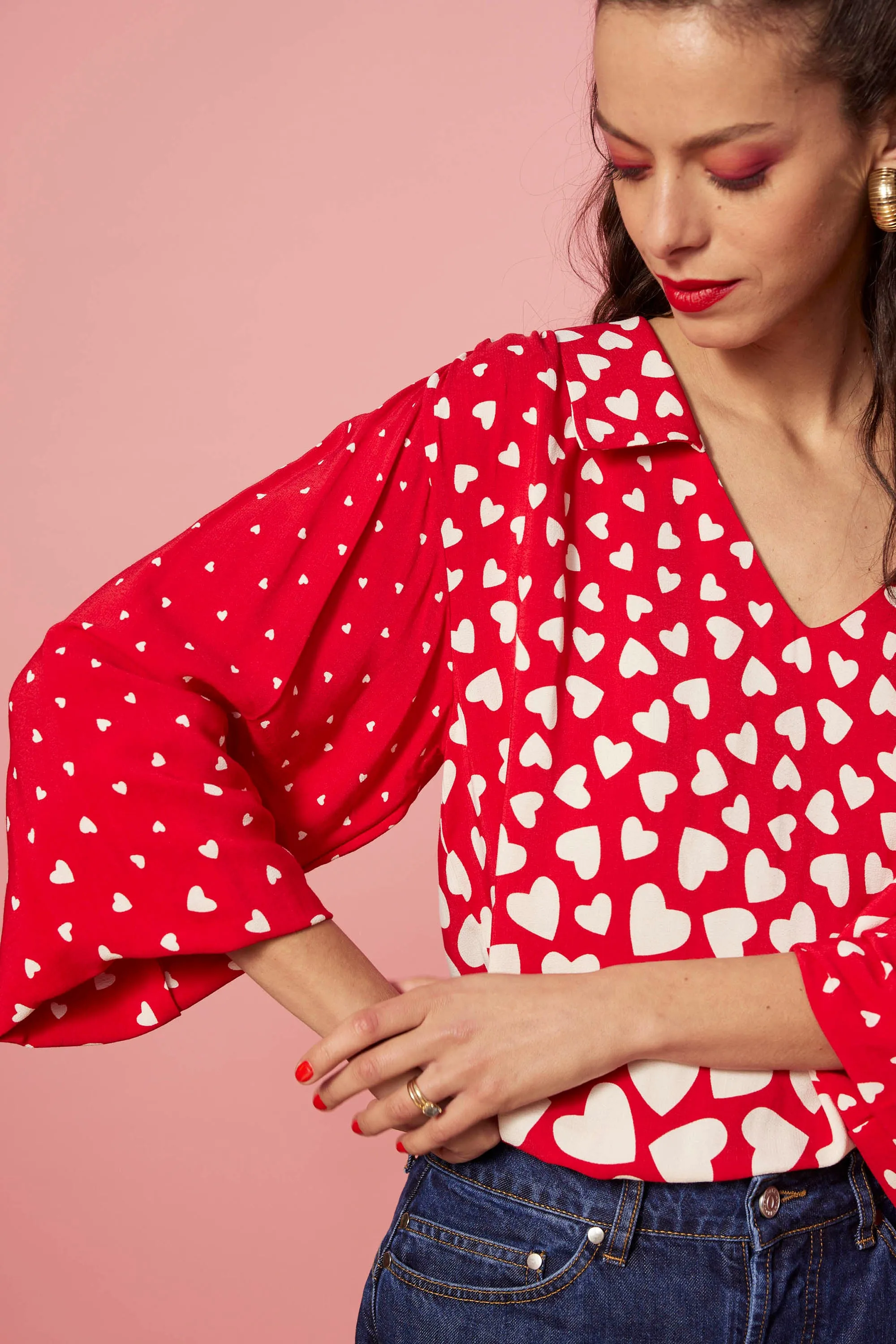 BLOUSE  ELIAS PETITS COEURS
