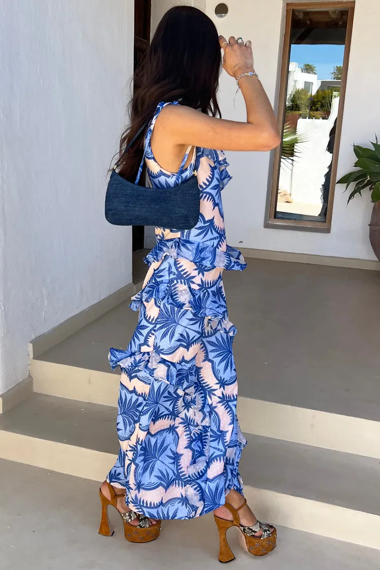 Blue Palm Faro Maxi Dress