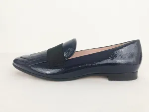 Blue Patent Leather Loafer Size 6