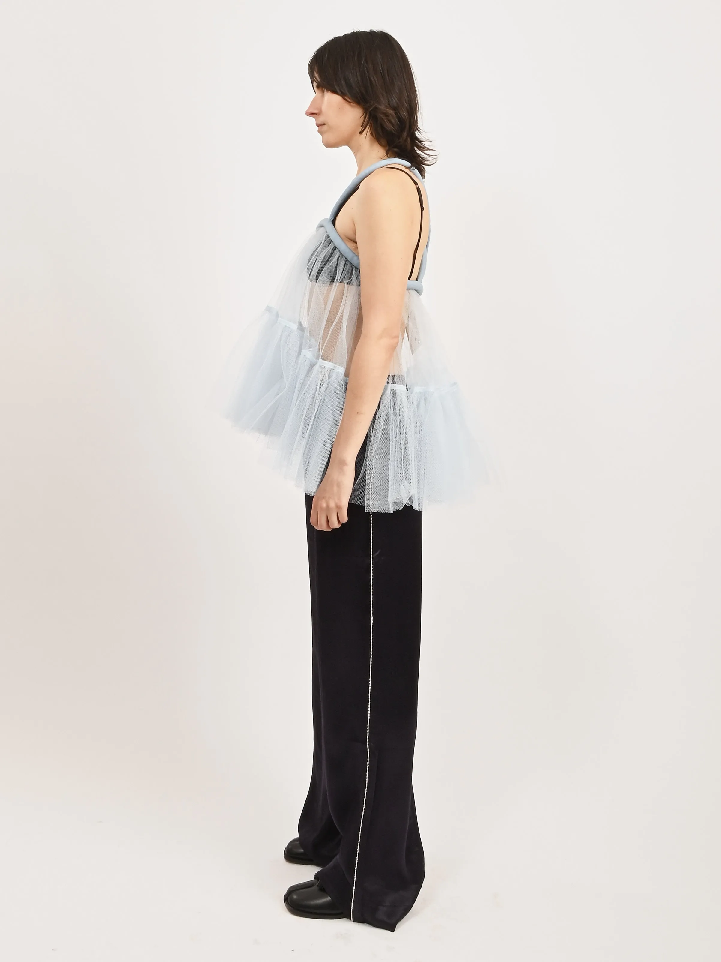 Blue Sheer Top/Dress