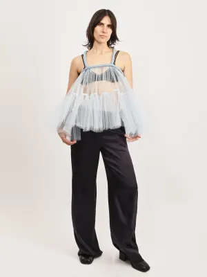 Blue Sheer Top/Dress