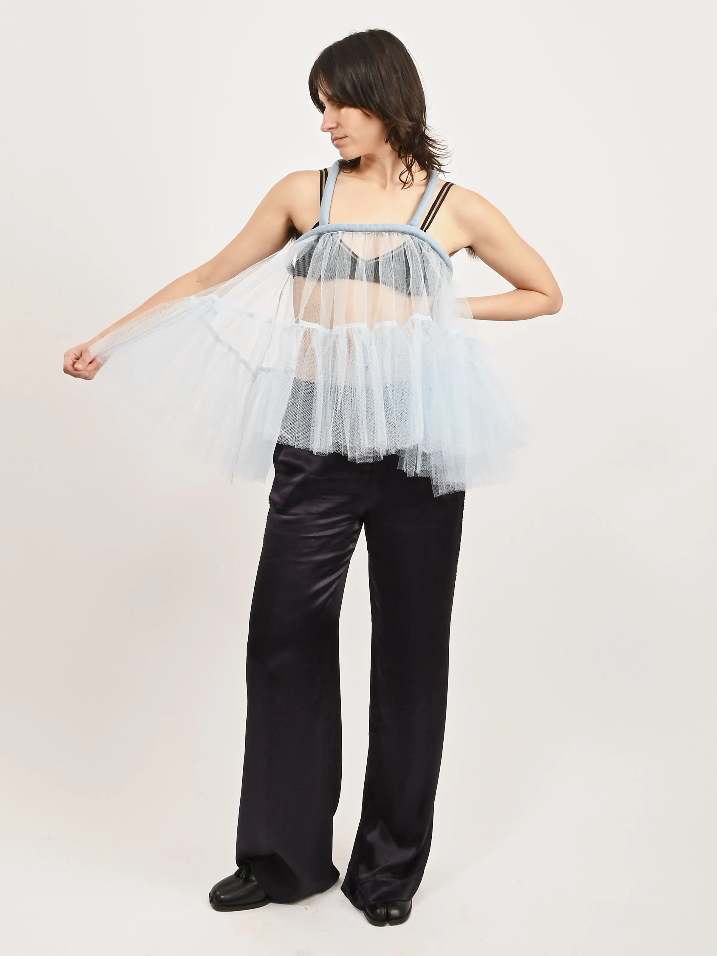 Blue Sheer Top/Dress