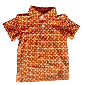 Boots Polo | Orange and White