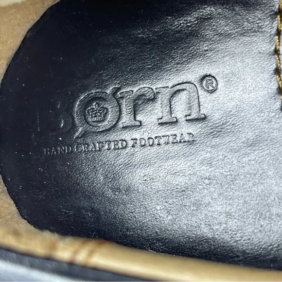 Born leather clogs