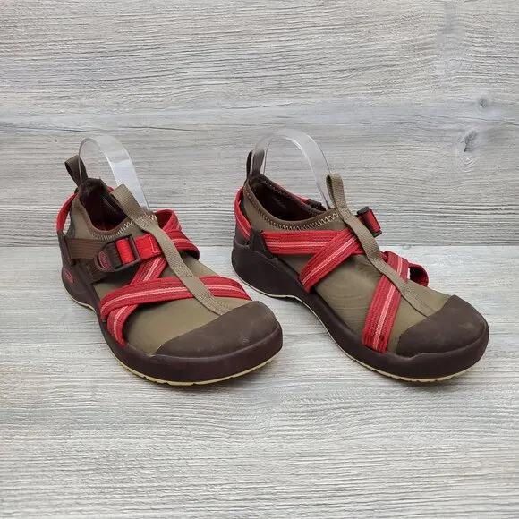 Chaco Ponsul Bulloo women's sandals in Salmon Run