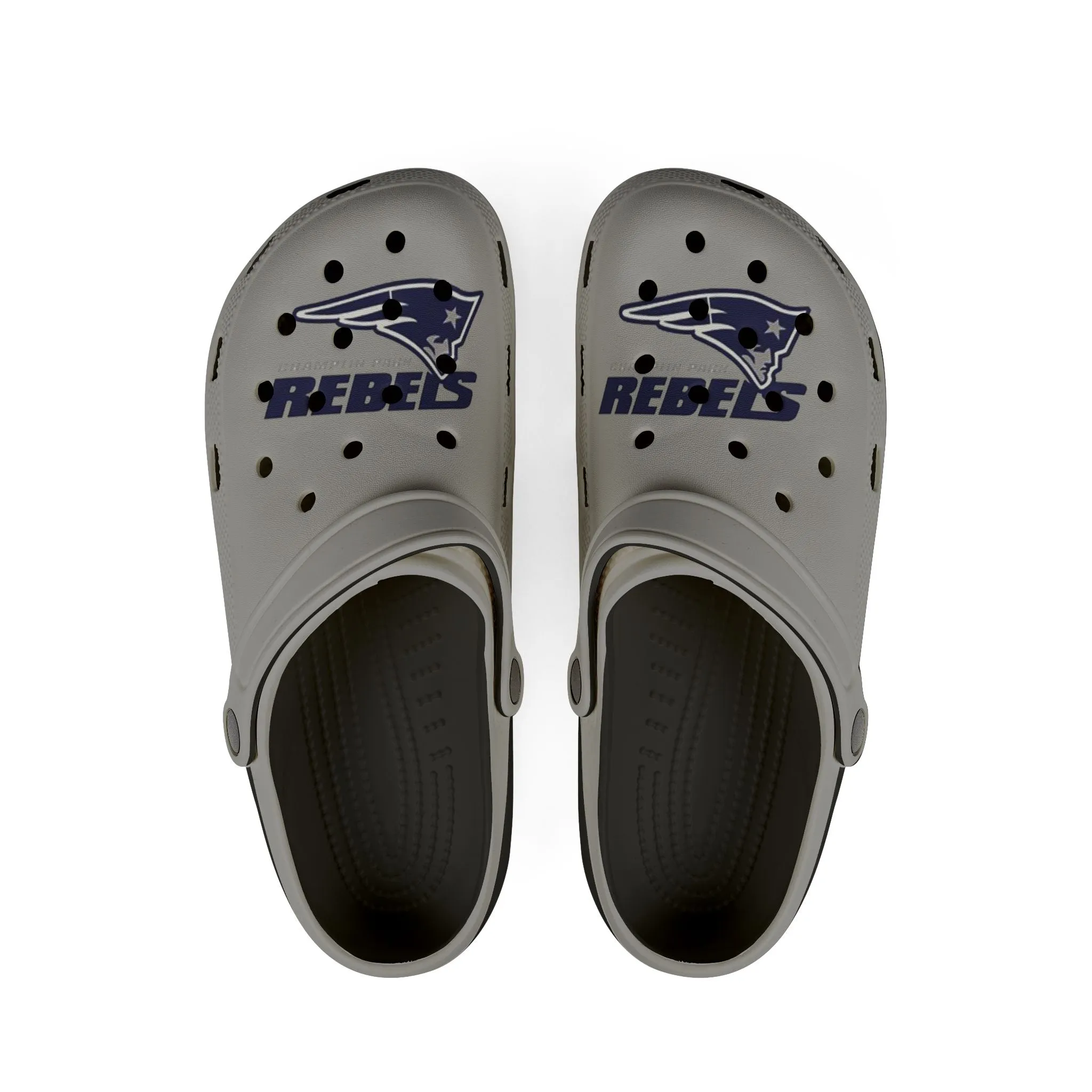 Champlin Park Rebels Stylish EVA Foam Rubber Clogs