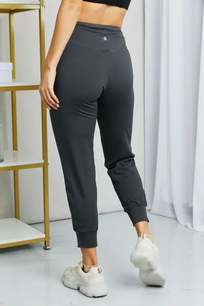 Charlize Leggings Depot Full Size Wide Waistband Cropped Joggers -- Deal of the day!