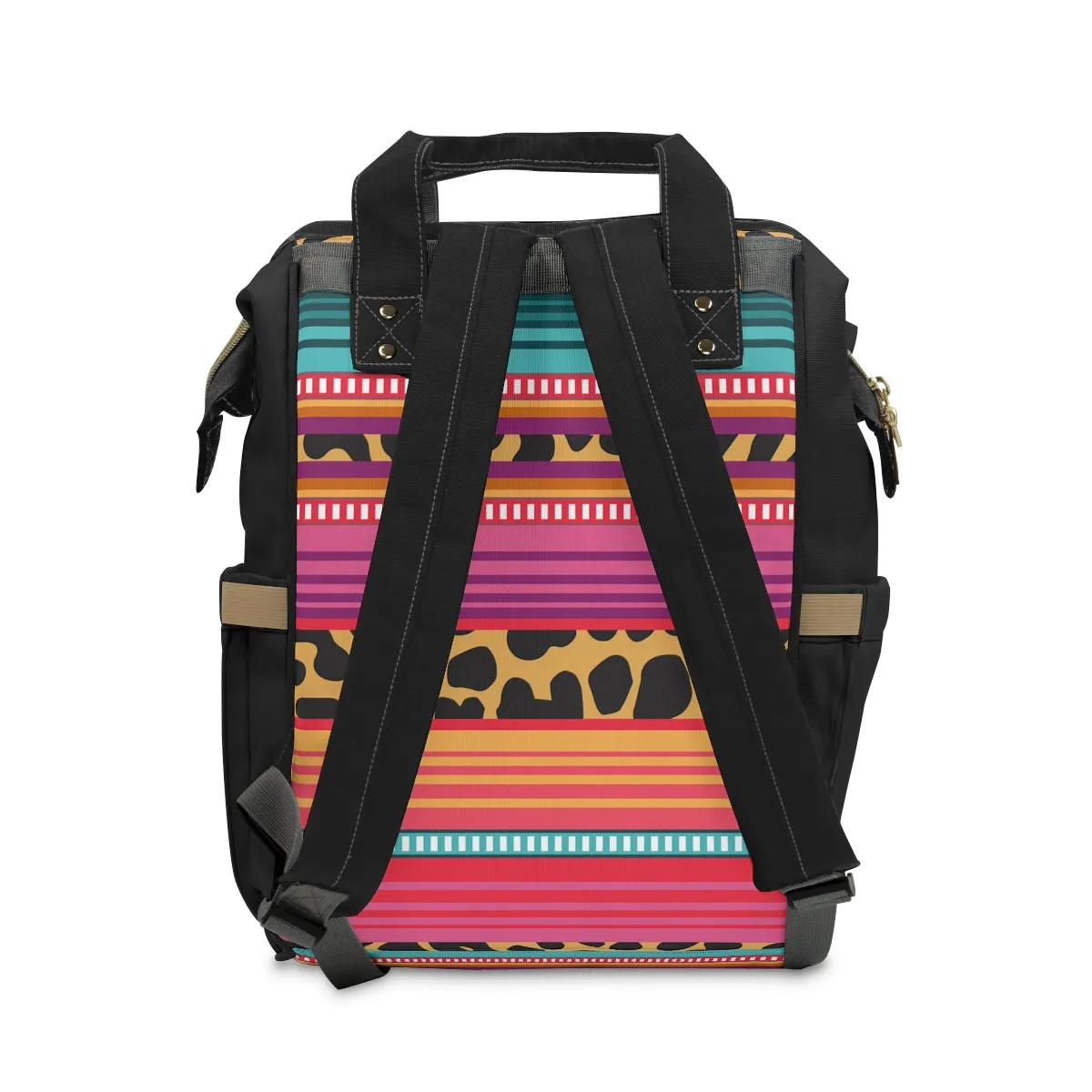 Cheetah Serape Top Hand All-Around Bag