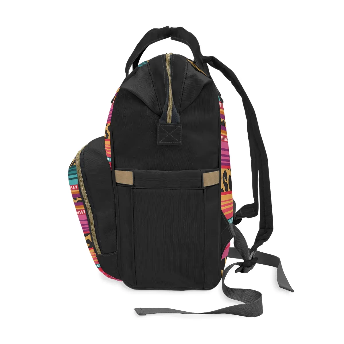 Cheetah Serape Top Hand All-Around Bag