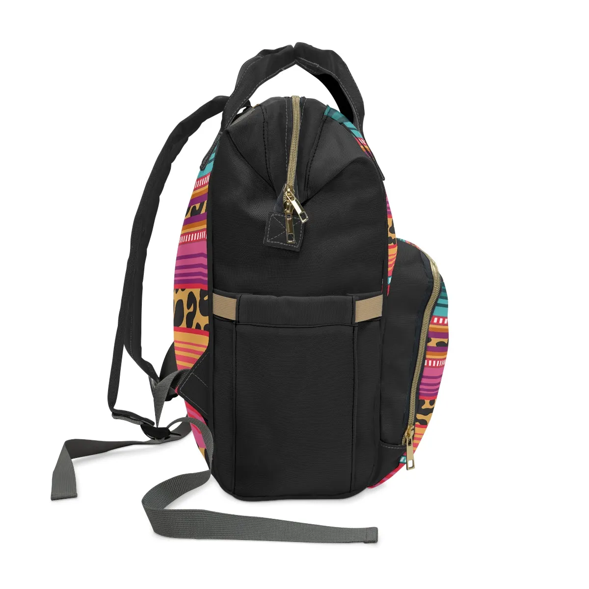Cheetah Serape Top Hand All-Around Bag