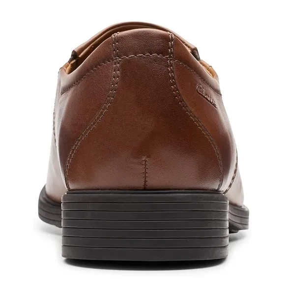 Clarks Men's Whiddon Step Leather Slip-On Loafer, Size 8 Mens Shoes