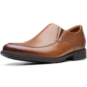 Clarks Men's Whiddon Step Leather Slip-On Loafer, Size 8 Mens Shoes