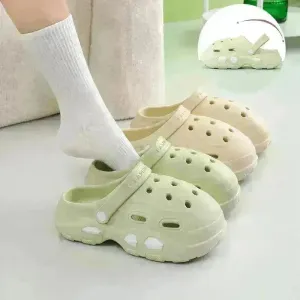 Clogs Shoes Summer Thick Bottom Sandals Outdoor Garden Shoes
