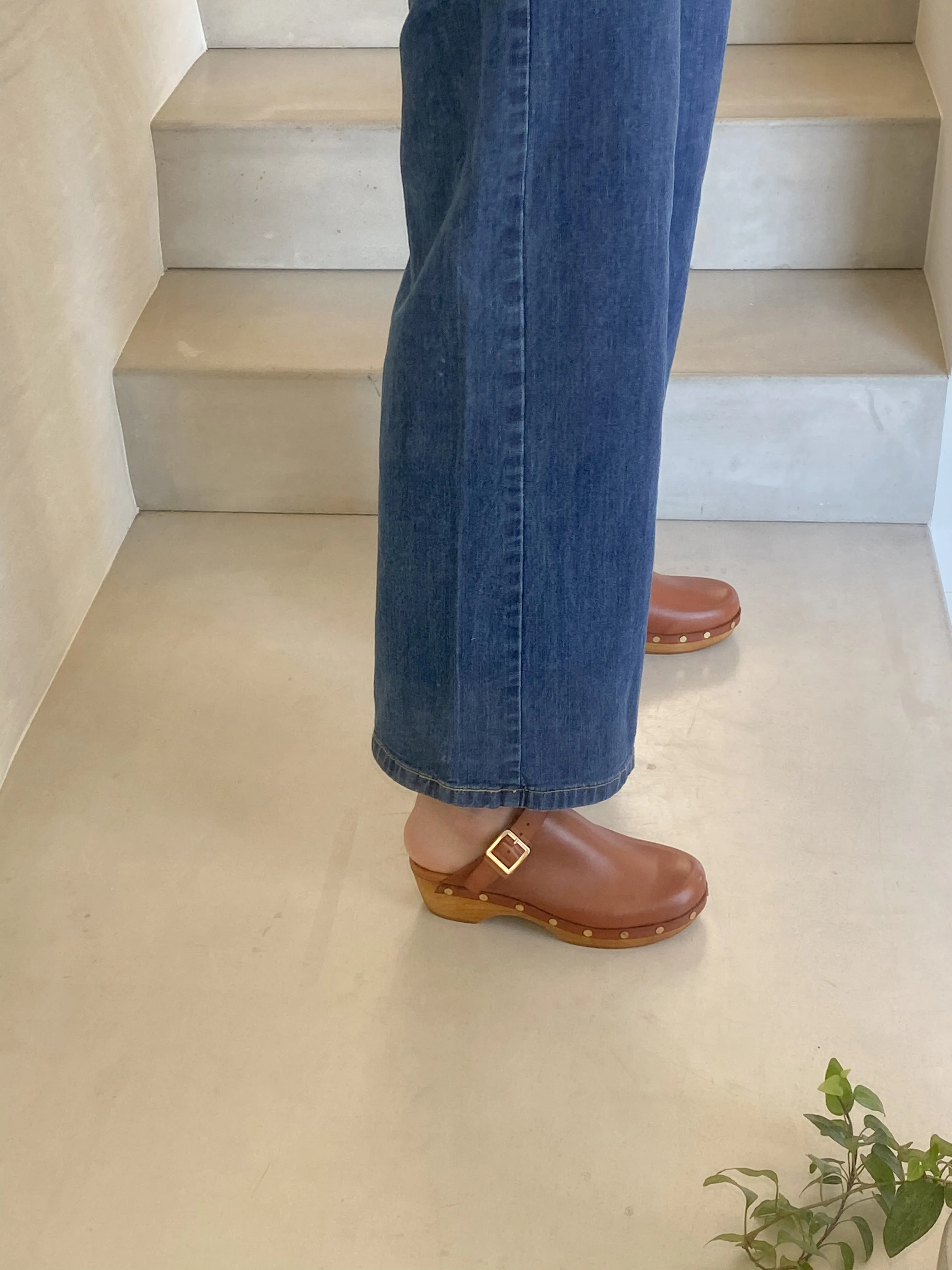 Cognac Clogs