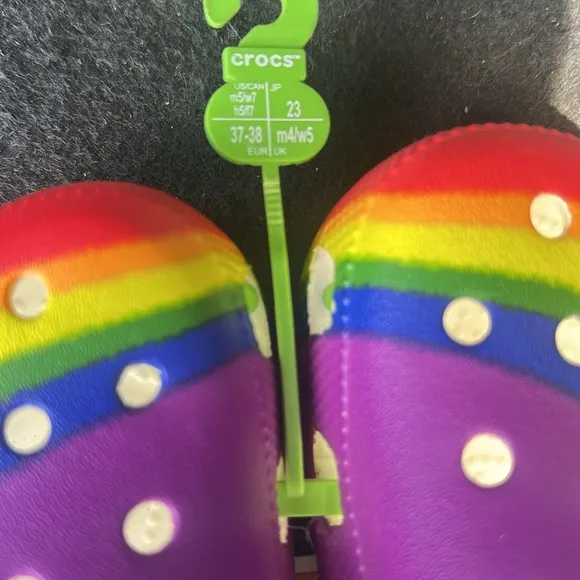 COPY - Kids Rainbow Clogs
