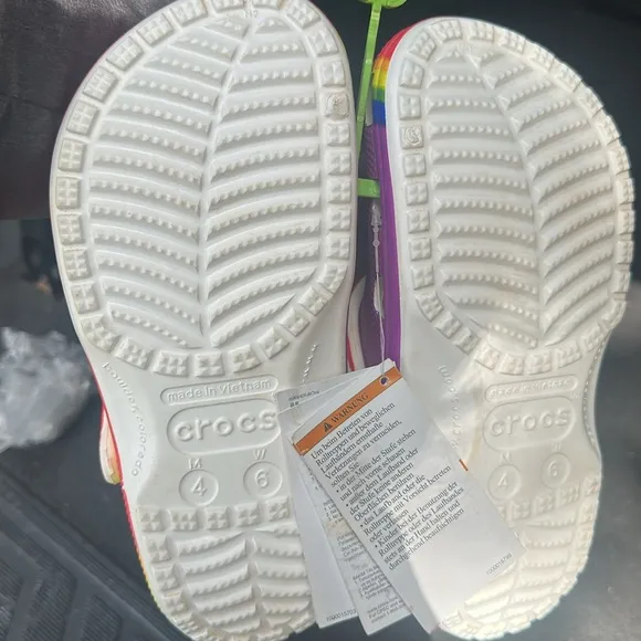 COPY - Kids Rainbow Clogs