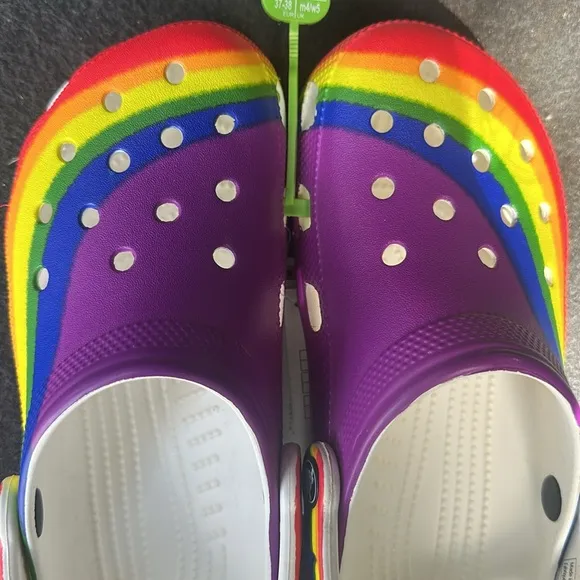 COPY - Kids Rainbow Clogs