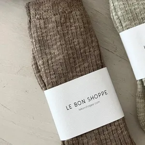 COTTAGE SOCKS - FLAX