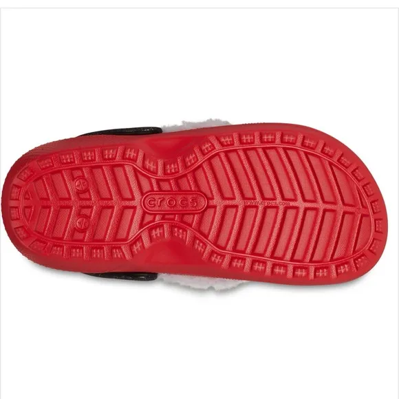 Crocs | Adult Santa Lined Clogs | Unisex - Men: 7 Women: 9