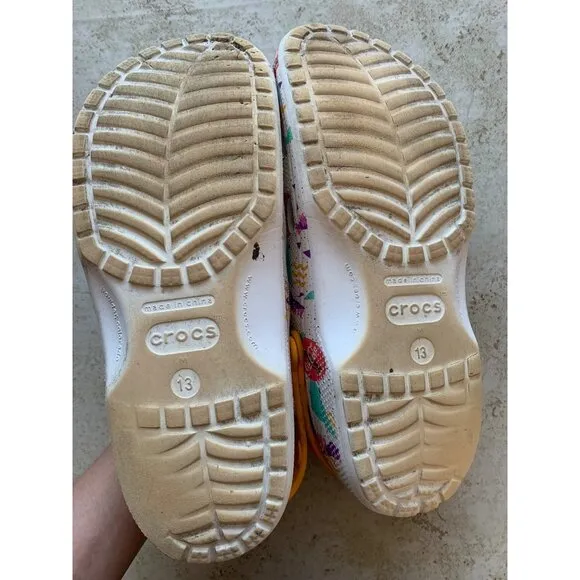 Crocs Coca-Cola Classic 90S Clogs White sz 13