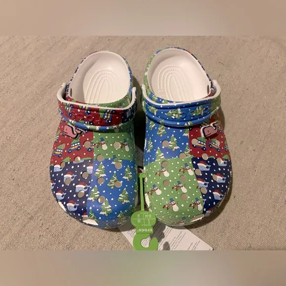 CROCS  KIDS' CLASSIC VINEYARD VINES CLOG
