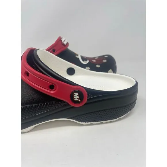 Crocs NBA‎ Miami Heat Classic Clogs Black 208861-001 Basketball Mens Size 9 NEW