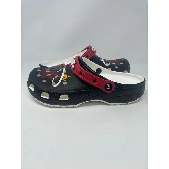 Crocs NBA‎ Miami Heat Classic Clogs Black 208861-001 Basketball Mens Size 9 NEW