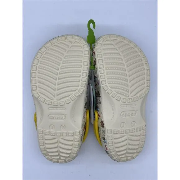 Crocs Spring Break Pool Party Clogs Kids J3 EUR 34-35 NWT