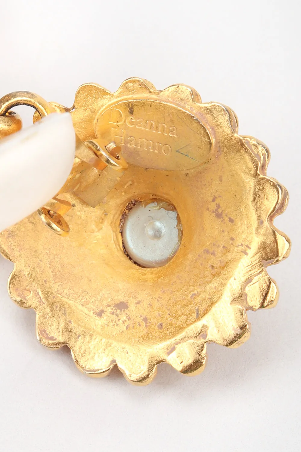 Crystal Sunflower Duster Earrings