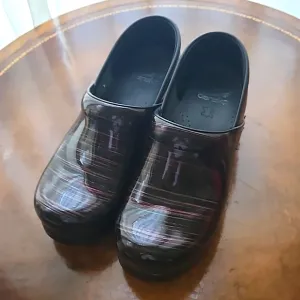 Dansko Stripe Clogs