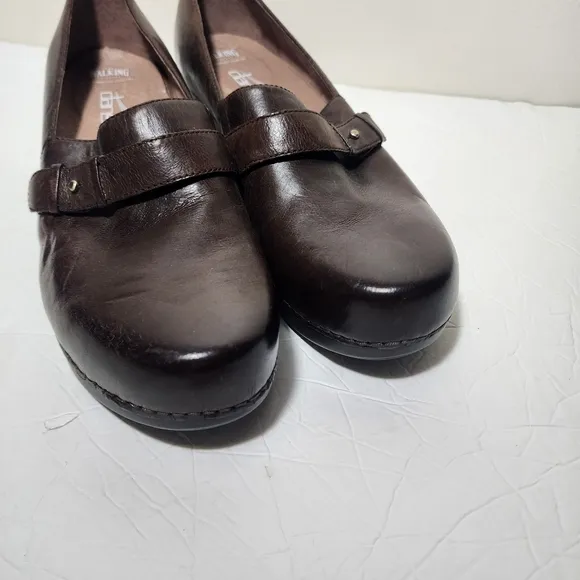 Dansko Swedish Clogs Brown Leather Women's Size 10/ EU 40/ 4822237800
