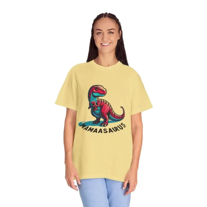 Dinosaur Mamasaurus Unisex Cotton Tee for Mother’s Day