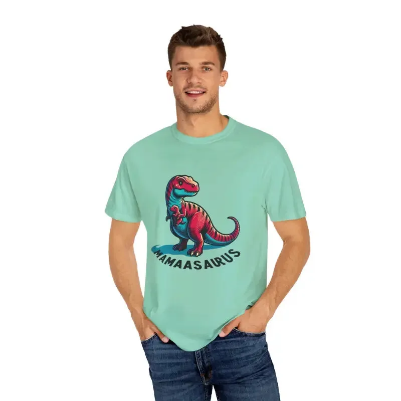 Dinosaur Mamasaurus Unisex Cotton Tee for Mother’s Day
