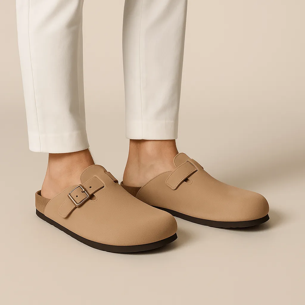 Domoir | Bristol Suede Clogs