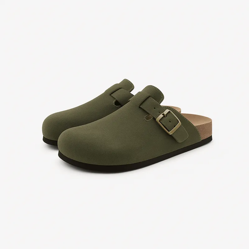 Domoir | Bristol Suede Clogs