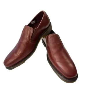 Dr. Martens Saul‎ Leather Loafers Mens Size 11 Slip On Comfort Cherry Red EUC